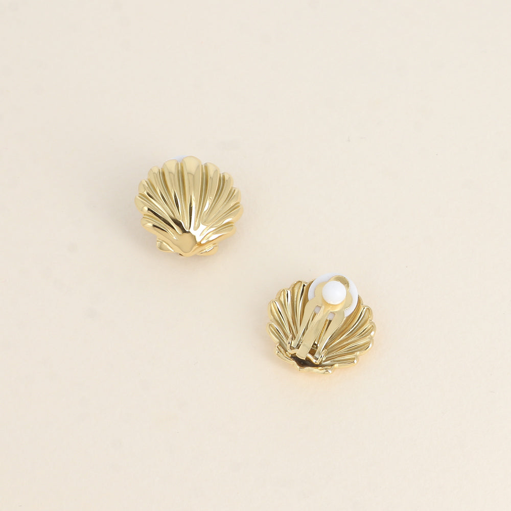 BOUCLES CLIPS - COQUILLAGE