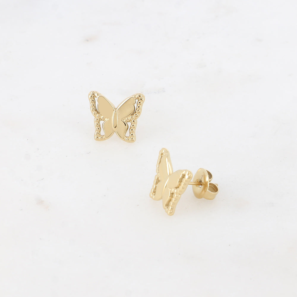 BOUCLES PETITE FILLE - PAPILLON