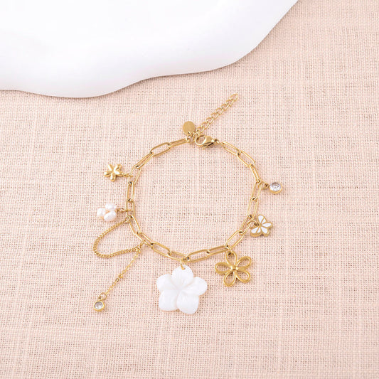 BRACELET BRELOQUE FLEUR