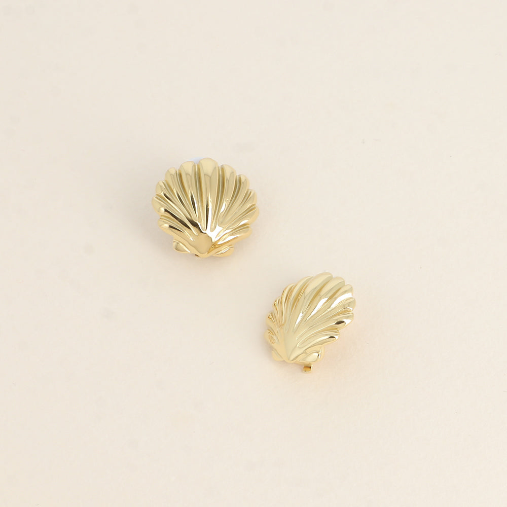 BOUCLES CLIPS - COQUILLAGE