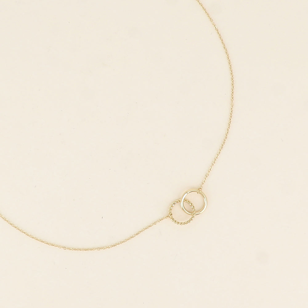 COLLIER - DOUBLE ANNEAU