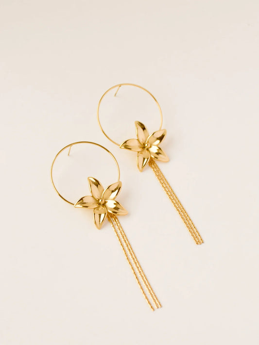 BOUCLES PENDANTES - LINA