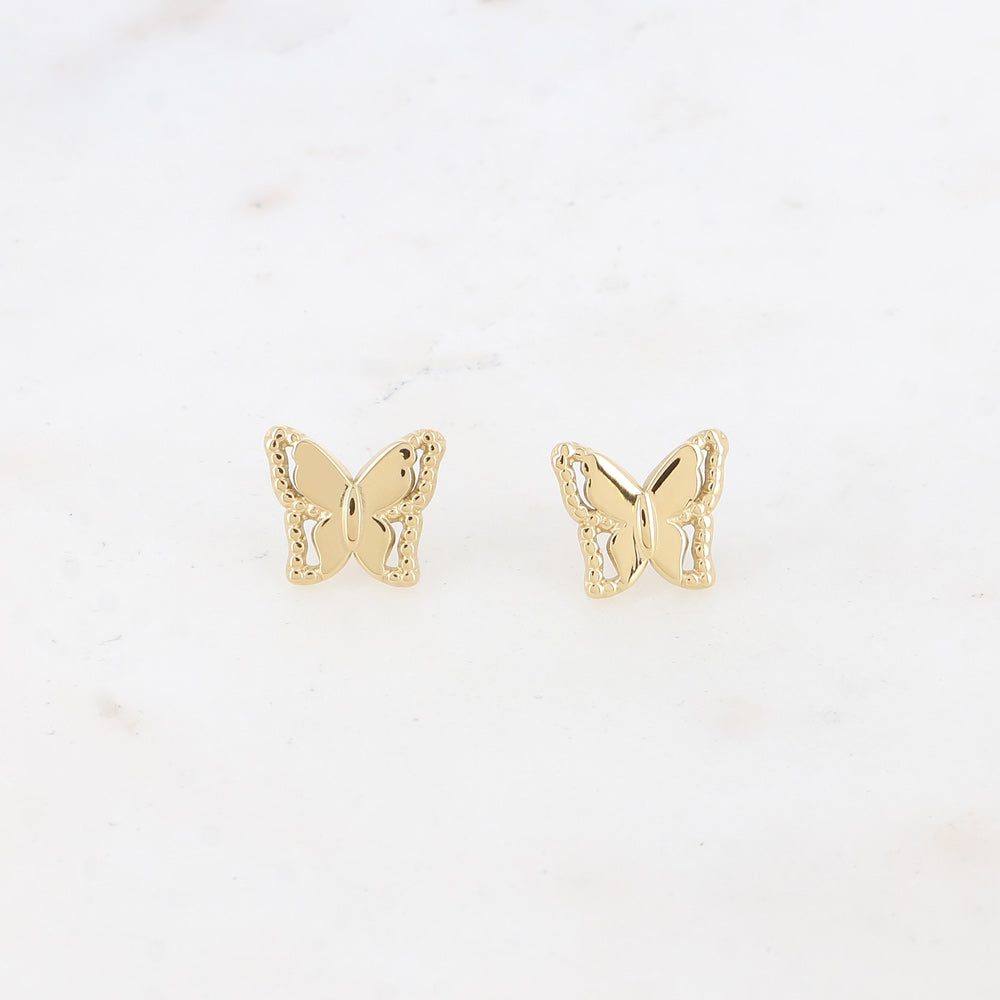 BOUCLES PETITE FILLE - PAPILLON