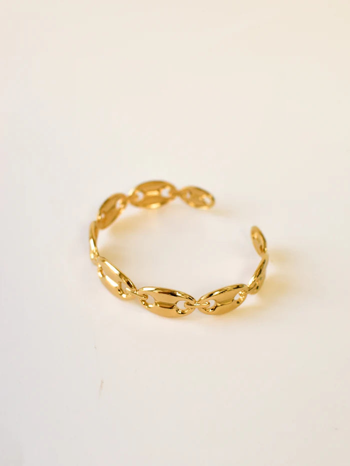 BRACELET JONC - GRAIN DE CAFÉ