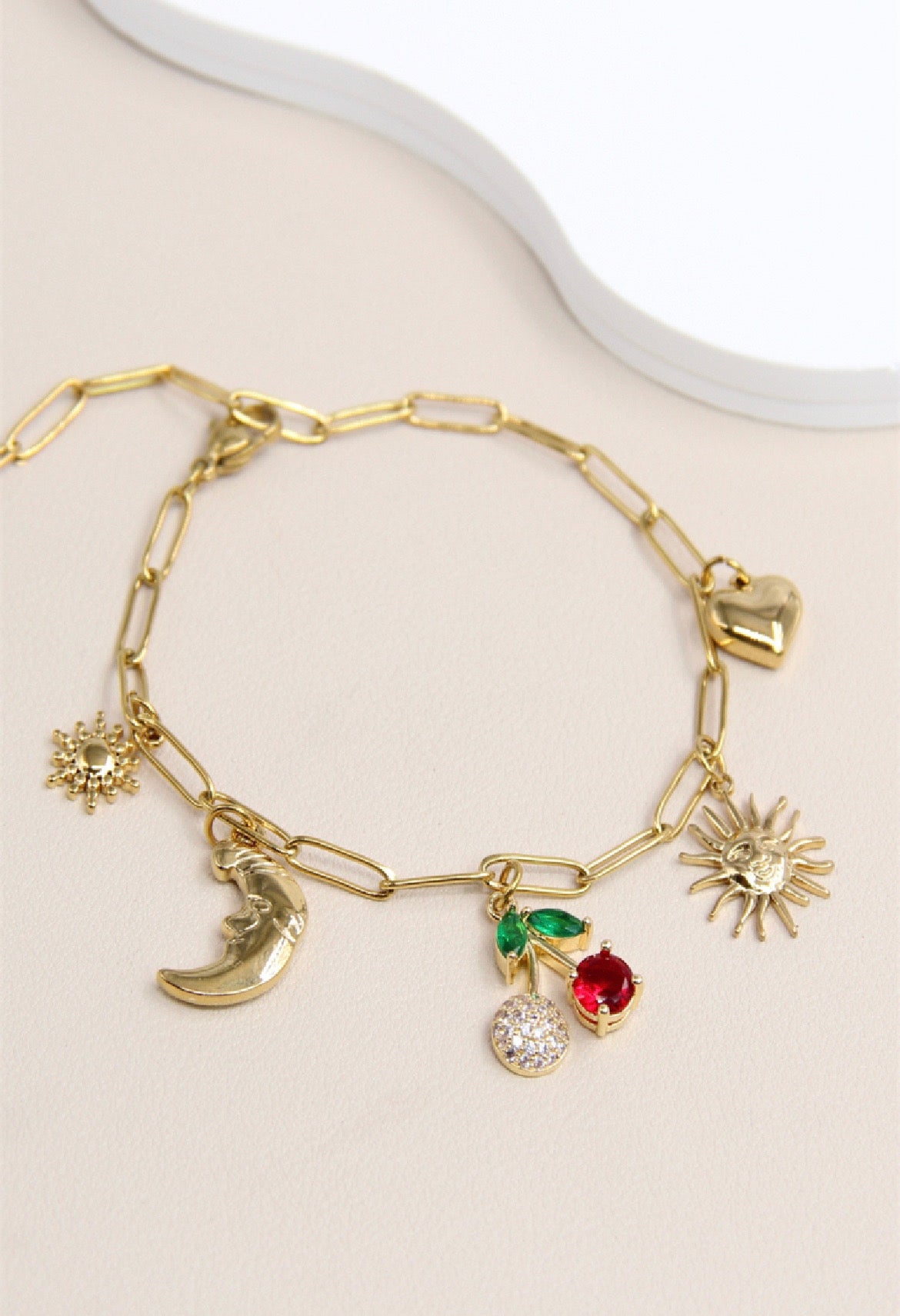 BRACELET CERISE
