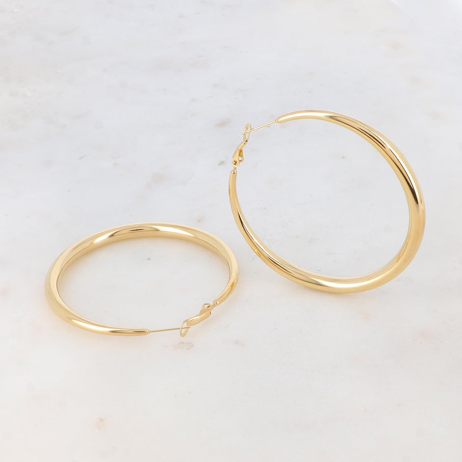BOUCLES CREOLE 6CM